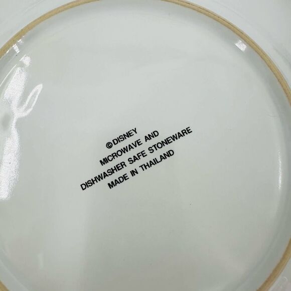 DISNEY Mickey Mouse Twas' the Night Before Christmas Cup & Saucer Cookie Plate - Picture 9 of 10